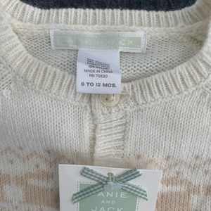 NWT. Janie & Jack cardigan sweater